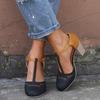 Jti Novos Sapatos Femininos Desejo Estação Independente da Amazon Exportação 35-43 Tamanho Grande Sandálias de Salto Grosso