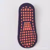 Calcetines de piso antideslizantes para trampolín de fábrica, calcetines de yoga, calcetines antideslizantes para niños de primavera y otoño, una generación de cabello