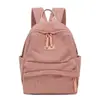 Fornecimento Transfronteiriço 2025 Novo Modelo Mochila Estudante Casual Mochila de Veludo Cotele Grande Capacidade Moda Estilo Coreano Simples Mochila de Viagem