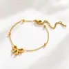 Nuevo Diseño Exclusivo Transfronterizo No Descolorante Lindo Colgante de Lazo Collar para Mujer, Juego de Joyería de Cadena para Clavícula de Acero Inoxidable