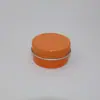 Cor em Estoque 30ml 47*25 Caixa Redonda de Alumínio com Rosca para Cera de Cabelo, Creme, Caixa de Cosméticos, Grau Alimentício, Não Enferruja