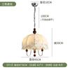 Lustre Estético Retrô da Dinastia Song Lâmpada para Sala de Jantar Estilo Novo Chinês Estilo Nanyang Lâmpada para Quarto Quarto Principal Hospedaria Lâmpadas Francesas Medievais