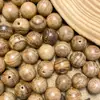 Contas de Madeira de Asa de Frango, Contas Soltas, Pulseiras de Sândalo, Contas Budistas, Acessórios para Joias DIY de Mão, Contas