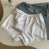 Calcinhas de Renda para Mulheres, Shorts de Segurança Finos de Verão Anti-Exposição, Shorts Respiráveis Amigáveis à Pele para Controle da Barriga em Casa