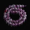 Cuentas de Cristal Fantasma de Vidrio de Colores Accesorios para Joyería DIY Cuentas de Cristal con Agujero Recto Cuentas Semi-Terminadas Listas para la Venta
