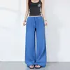 Pantalones Casuales de Nuevo Estilo de Verano de Colores Brillantes Inspirados en el Oxígeno, Pantalones Sueltos de Pierna Recta de Longitud Completa, Pantalones para Caminar, Soporte de Dropshipping