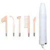 Dispositivo de Belleza de Alta Frecuencia al por Mayor en Stock, Varita de Electroterapia, Masajeador Electrónico Portátil de Microcorriente de Cinco Tubos y Cuatro Tubos, Dispositivo de Ozono