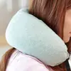 Almohada de Viaje en Forma de U Muji, Accesorios de Viaje de Alta Calidad para Aviones y Coches, Almohada para Siesta, Soporte Cervical para Oficina, Protección del Cuello