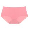 Roupa interior sem costura de cor sólida nova roupa interior confortável das senhoras cintura baixa quadril sexy roupa interior das mulheres roupa interior atacado