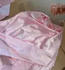 Color champán rosado mantel para mesa de pastel tela de satén brillante tela de fondo para boda cortina tela para techo brillo brillante tela de satén