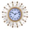 Amazon New Hot Selling Estilo Europeu Home Art Wall Clock Mirror Multi Style 10 polegadas relógio de quartzo atacado