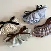 Pinza de Plátano Estilo Falda Dulce Retro con Lazo para Mujer, Pinza de Cola de Caballo de Alta Gama, Pinza Vertical, Pinza para Medio Recogido, Accesorio para el Cabello Muy Hermoso