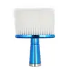 Suministro Directo de Fábrica Cepillo Barridor de Cabello Roto Chapado Salón de Peluquería Peluquería Nylon Cepillo Barridor Limpieza de Cabello Limpieza de Cuello Cepillo Suave