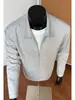 Novedad Otoño 2026 Estilo Hong Kong Falso Dos Piezas Talla Grande Camiseta de Manga Larga M-5X HT26786-TeP34