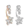 Amazon Nuevo Colorido Placa de Timón Anillo de Diamante Timón de Barco Uñas de Zirconia Anillo de Pezón de Mariposa Joyería para Piercing