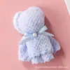 Toalla de oso de terciopelo coral regalo para manos al por mayor tienda de bodas tienda actividades de impulso regalo de inauguración regalo de publicidad de boda