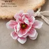 Cabezas de Flores de Magnolia Artificiales Grandes, Flores Falsas, Plantas Verdes, Manualidades de Decoración para Bodas, Estilo Ins, Venta al por Mayor Transfronteriza