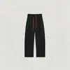 Calça Casual Masculina Nova de Outono, Tendência, Versátil, Personalizada, Estilo Old Money, Cós Colorido, Casual, Respirável, Corte Reto