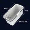 Cubo Rectangular para Trapeador Hogareño Grande Cubo de Limpieza con Trapeador Esponja Exprimidor Plástico Lavado de Autos Cubo para Trapeador al por Mayor Cubo Único