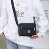 Bolsa Transversal para Celular Leve e Compacta Transfronteiriça, Bolsa de Ombro Simples com Armazenamento Multicamadas, Bolsa Quadrada Pequena Portátil e Prática para Mulheres ao Sair