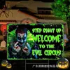 Cartelera de Patio Nuevo Halloween Transfronteriza Impermeable Decoración de Fiesta Jardín Luminoso Señal de Césped