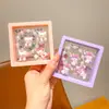 Conjunto de Pulseiras Kuromi Infantil Brincos de Desenho Animado Clipe de Orelha Adesivos Ornamentos de Princesa para Meninas Joias Exquisitas Presentes