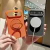 Adequado para Huawei Pura Xview, esta capa de telefone apresenta um design de tecido tecnológico, um suporte magnético giratório e oferece proteção contra quedas.