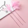 Pluma de hadas gato divertido Caña juguete hada gato divertido palo colorido juguete para gato paquete interactivo Campana suministros para gato