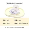 Diadema Floral de Gasa Fresca y Colorida, Elástica y Cómoda para Uso Prolongado, Estilo Coreano, Estilo Ins, Suave y Atmosférica, Accesorio para el Cabello Femenino