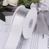 Rollo Grande de Listón Plateado Metálico de Varios Tamaños Lazo Hecho a Mano DIY Accesorios para el Cabello Materiales de Decoración Listón
