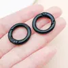 Fivela de Metal com Mola Anel Aberto Acessórios de Ferragens para Bagagem Pingente de Chaveiro Galvanizado Lanyard para Celular DIY Anel de Mola