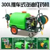 Pulverizador Tipo Carrinho 160L/300 Pulverizador Elétrico de Alta Pressão Agrícola a Gasolina Pulverizador Elétrico de Desinfecção