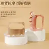Masajeador de Cepillo para Acupresión y Masaje de Hombro, Cuello y Piernas, Cepillo para Meridianos de Espalda, Vejiga y Columna Vertebral, Masajeador de Doble Empuje y Raspado