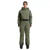 Nuevo Traje de Esquí Profesional de Una Pieza con Doble Tabla Transfronterizo para Mujer Engrosado Cálido Impermeable Color Sólido Traje de Esquí para Exteriores para Mujer