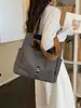 Bolso Casual de Lona Nuevo con Gran Capacidad para Niñas, Bolso Tote para el Trabajo, Bolso de Hombro Simple Casual y Artístico para Estudiantes
