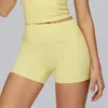 Shorts de Yoga Patchwork de Cintura Alta para Mulheres, Shorts Fitness de Três Quartos com Sensação de Segunda Pele e Levanta Bumbum, Disponível em 23 Cores, Shorts Esportivos Colados