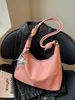 Bolso Tote Grande de Estilo Coreano para Viajes Diarios para Mujer 2026 Nueva Moda Textura de Cuero Suave Bolso Simple de Hombro o Axila