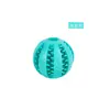Amazon juguete para mascotas pelota juguete para perros de goma resistente a mordeduras limpieza de molares bola dispensadora de premios para perros pelota de juguete para perros al por mayor