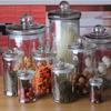 Ventas Directas de Fábrica Latas de Té Latas de Almacenamiento de Vidrio Exhibición de Frutas Secas, Cereales, Dulces, Granos Latas Selladas, Transparentes Uso en Cocina
