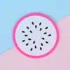 Posavasos de Té de Frutas de Colores Gelatinosos Posavasos de Silicona Creativos Antideslizantes Almohadillas Aislantes para Café Posavasos de Té Una Pieza
