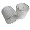 Cesta de Malha de Aço Inoxidável Pequena com Furos para Drenagem de Água Limpeza Malha de Aço Inoxidável Cesta Filtro Redonda Malha Industrial Estrutura de Malha