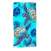 Toalla de Playa de Microfibra Transfronteriza con Logo Personalizado, Absorbente de Agua, Secado Rápido, Toalla de Baño de Terciopelo Doble Cara Estampada, Hecha a Medida para Comercio Exterior