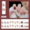 Parche de Uñas para Primavera y Verano Nuevo Parche de Uñas Postizas Multicolor Caperucita Roja Libro Uñas Acabadas Venta al por Mayor Parche de Uñas