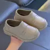 Zapatos Planos Infantiles Suela Suave Campus Performance Estilo Británico Planos Traje Zapatos de Primavera para Niños Zapatos de Cuero Negros para Niños Guapos