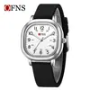 Relojes Marca Ofns Serie Puntuación Completa para Exámenes de Secundaria y Preparatoria, Relojes Silenciosos para Hombres y Mujeres, Relojes Cuadrados Luminosos