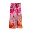 Para Aliexpress Más Vendido Transfronterizo Estilo Europeo y Americano Ropa de Mujer al por Mayor Falda Delantal Adornada con Estampado Floral