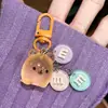 Llavero Creativo Luminoso de Animales de Dibujos Animados para Coche Regalo para Mejor Amigo Colgante para Mochila Escolar Regalo para Pareja Colgante de Joyería