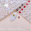 Joyería para Uñas Corazón Fondo Puntiagudo 4mm Súper Flash Popular Cristal Corazón Durazno Mini Diamante Monito Estilo Similar Accesorios para Uñas