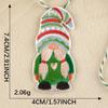 Parche bordado pegatina emblema de zapato accesorios parche pegatina original Papá Noel diy accesorios de ropa cuenta a mano adhesivo trasero pegatina de tela