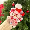 Nuevo Llavero de Peluche Original Hello Kitty Invierno Nuevo Conjunto Cálido Colgante de Bolsa de Regalo Gato Kt